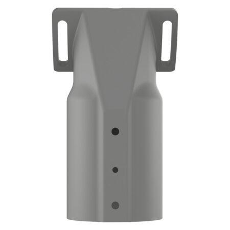 Adapteris gatvės šviestuvams 76mm, baltas