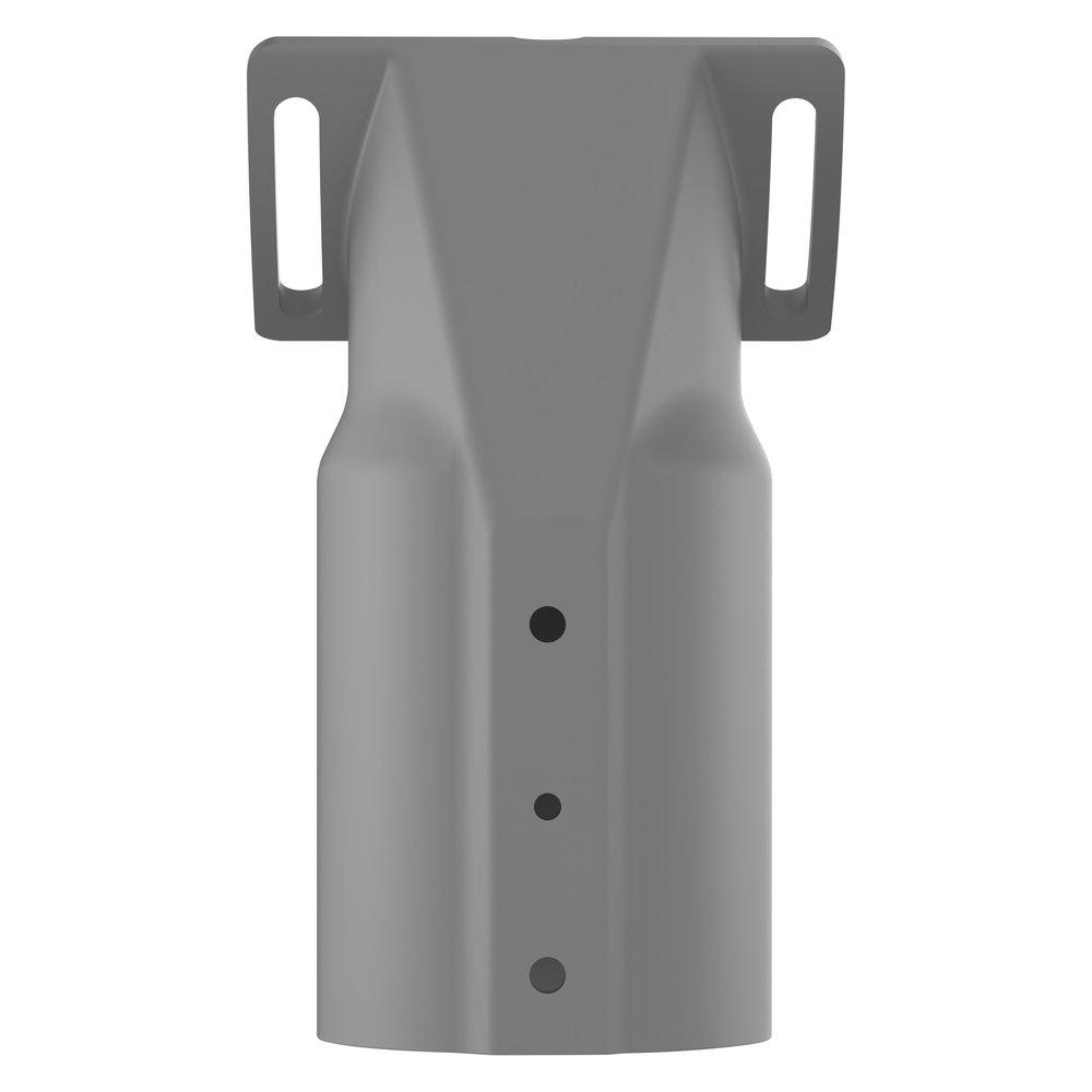 Adapteris gatvės šviestuvams 76mm, baltas