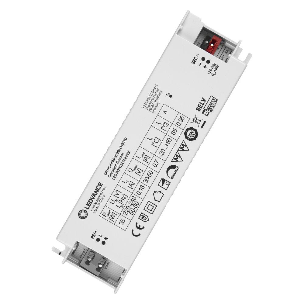 35W LED maitinimo šaltinis PHASE-CUT PERFORMANCE -35/220-240/700, dimeriuojamas