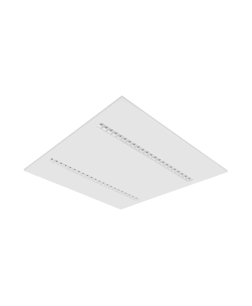 33W paviršinė/įleidžiama panelė IndiviLED ZIGBEE, balta, 4000K, 60x60cm