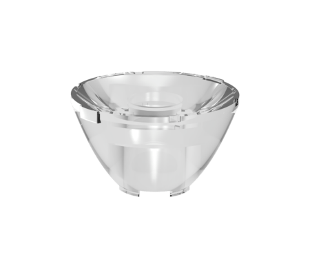 Lęšis, skirtas šviestuvui PIPE, 50°, skaidrus, 45mm, K3000041T