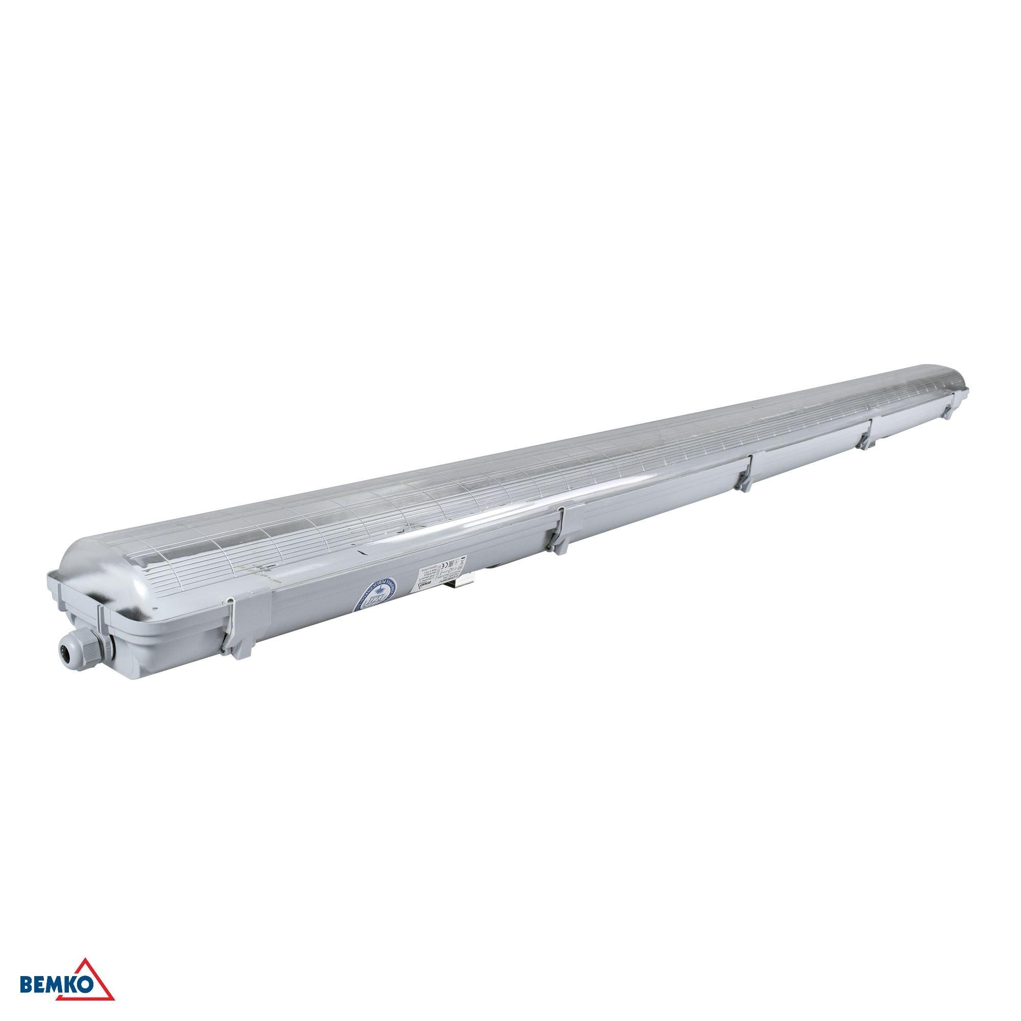Linijinis šviestuvas EMPTY OHB, 2xT8, 150cm, IP65