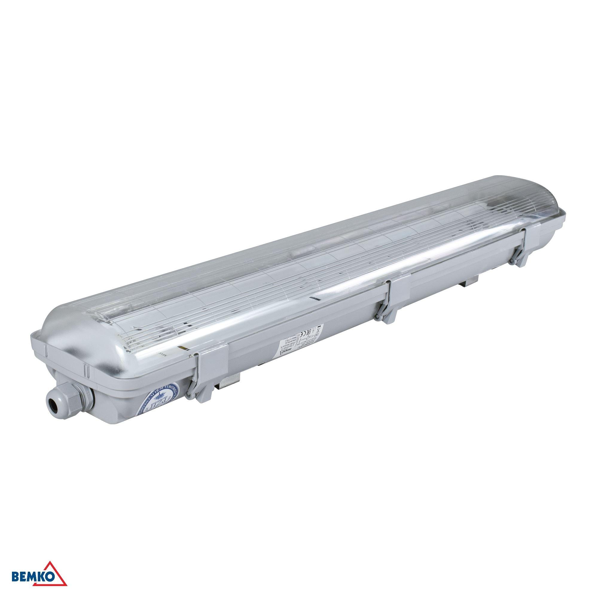 Linijinis šviestuvas EMPTY OHB, 2xT8, 60cm, IP65
