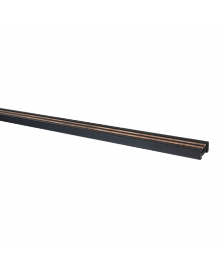Magnetinės sistemos ZAMBELIS FLEXIBLE bėgelis, 24V, juodas, 3m, 23177