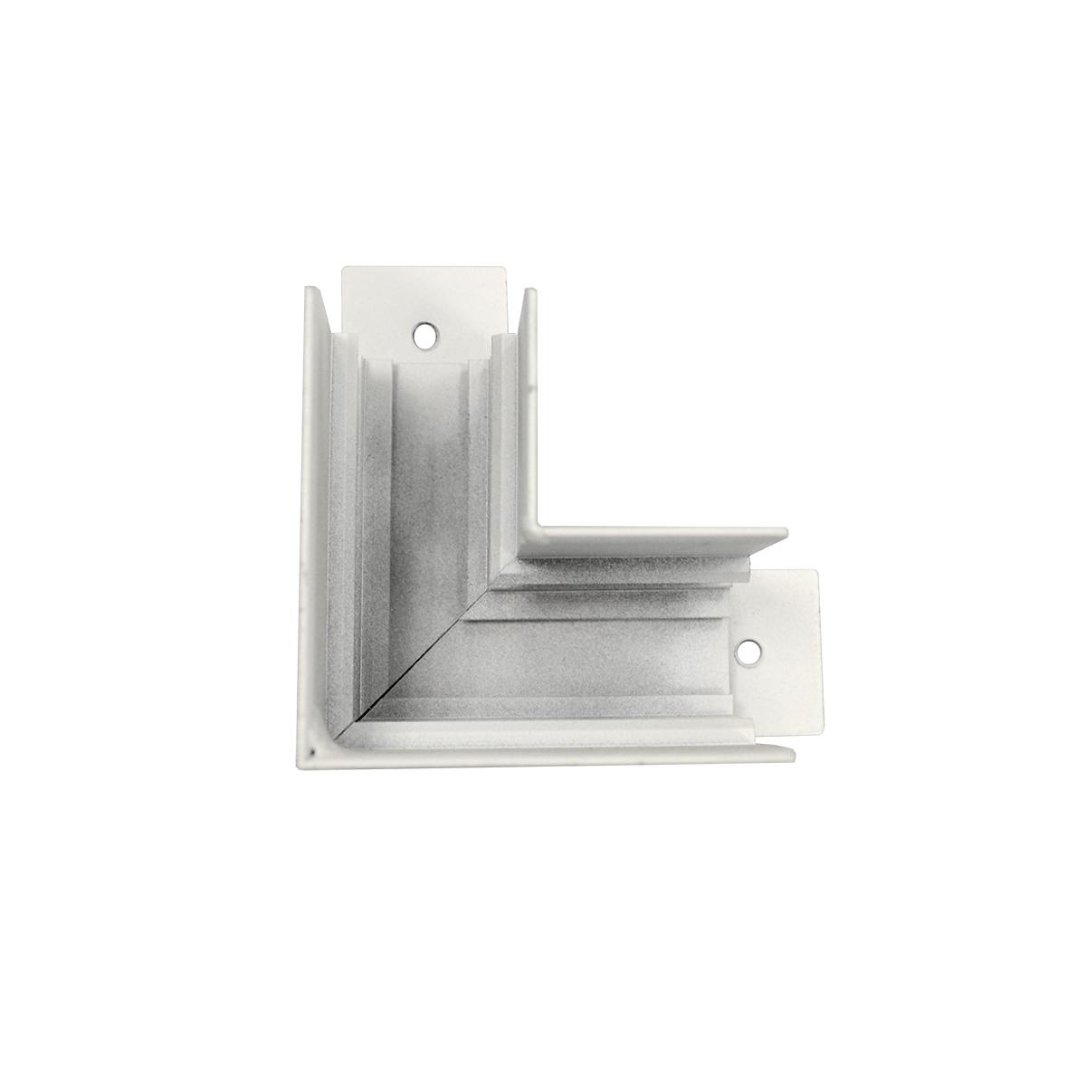 Magnetinio bėgelio VIOKEF MAGNETIC L formos sujungimas, baltas, 02/0315