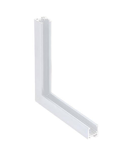 Magnetinio bėgelio ZAMBELIS kampinis vertikalus sujungimas, baltas, 2085W-C1 - Image 2