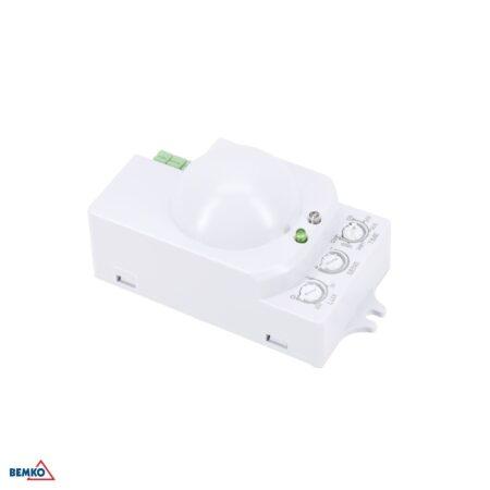 Mikrobangų jutiklis, baltas, IP20, max 1200W, 360°, 1-8m