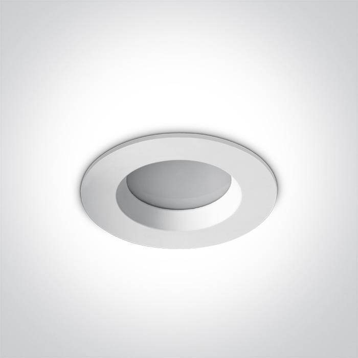 7W LED įleidžiamas šviestuvas, baltas, 3000K, 10107B/W/W - Image 3