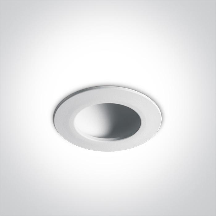 8W LED įleidžiamas šviestuvas, baltas, 3000K, 10108FD/W/W - Image 3