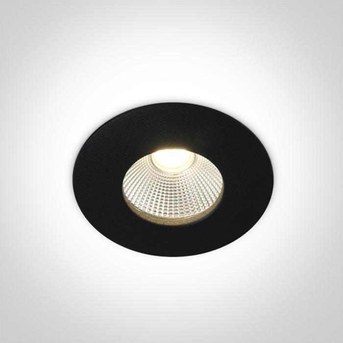 12W LED įleidžiamas šviestuvas, juodas, 3000K, 10112P/B/W - Image 3