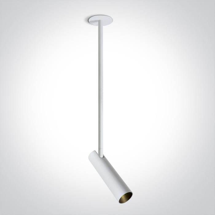 12W LED įleidžiamas pakreipiamas šviestuvas, baltas, 3000K, 11112RB/W/W - Image 2