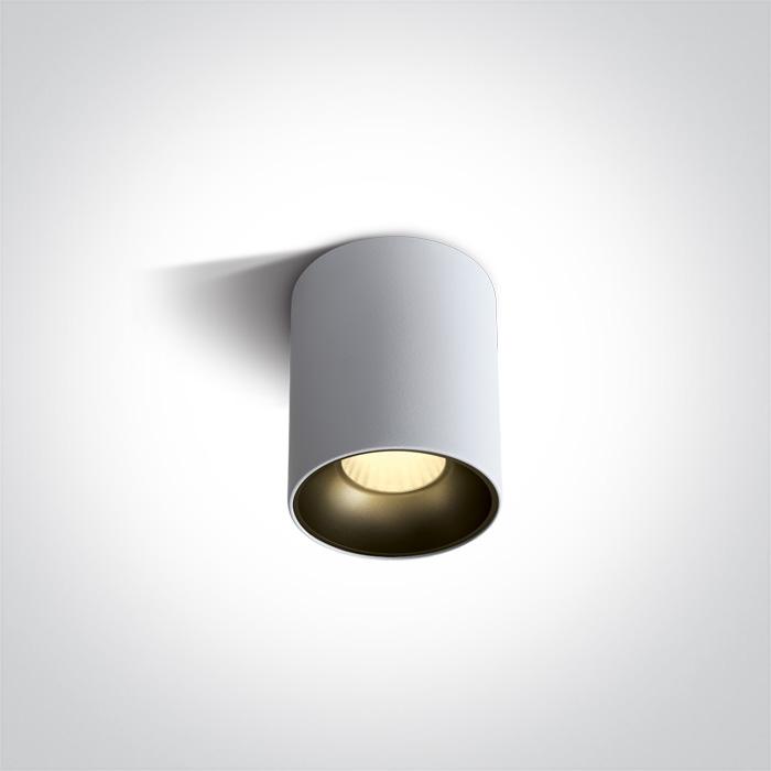 12W LED cilindro formos šviestuvas, baltas, 3000K, 12112Z/W/W - Image 3
