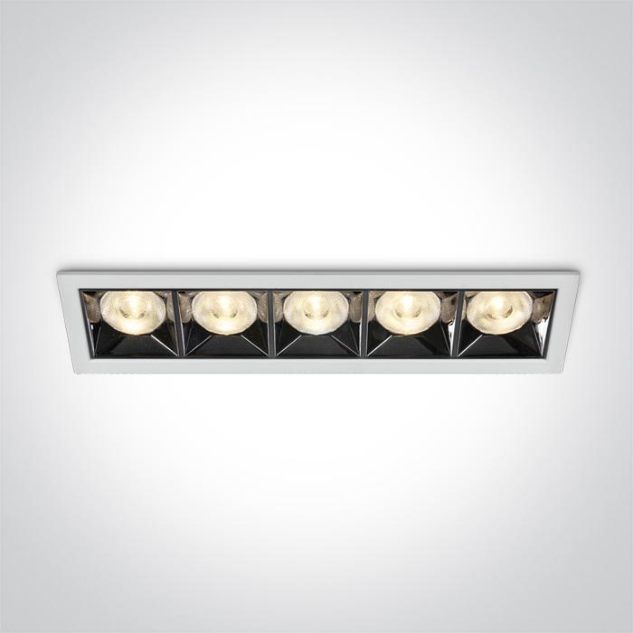 20W LED įleidžiamas šviestuvas, baltas, 3000K, 50506B/W/W - Image 2