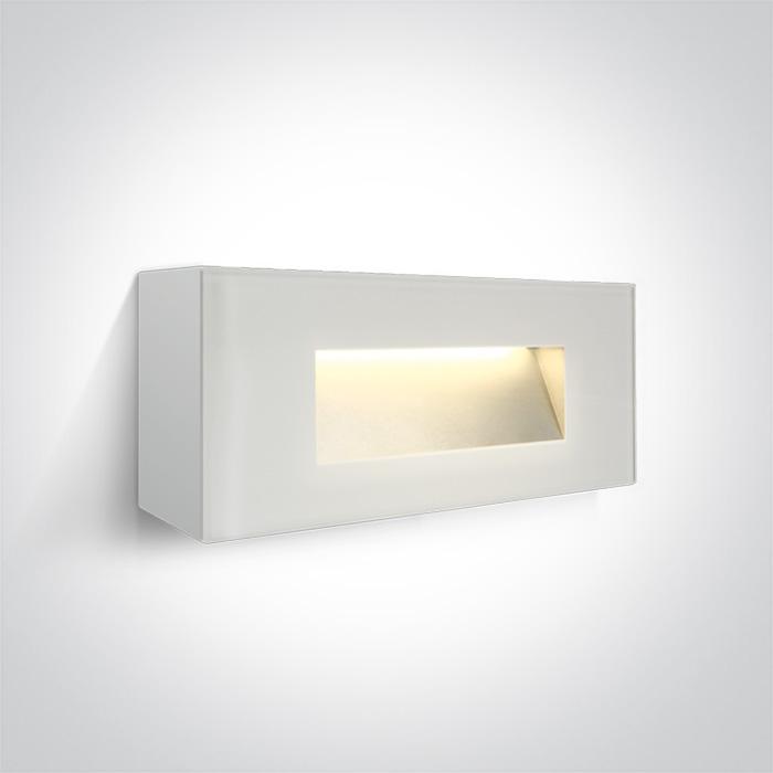 5W LED sieninis šviestuvas, baltas, 3000K, 67076A/W/W - Image 2