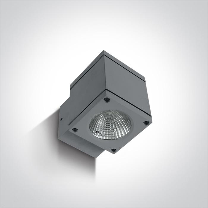 6W LED cilindro formos šviestuvas, pilkas, 3000K, 67138F/G/W - Image 2