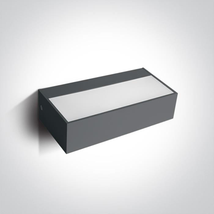 7W LED sieninis šviestuvas, antracito sp., 3000K, 67392/AN/W - Image 2