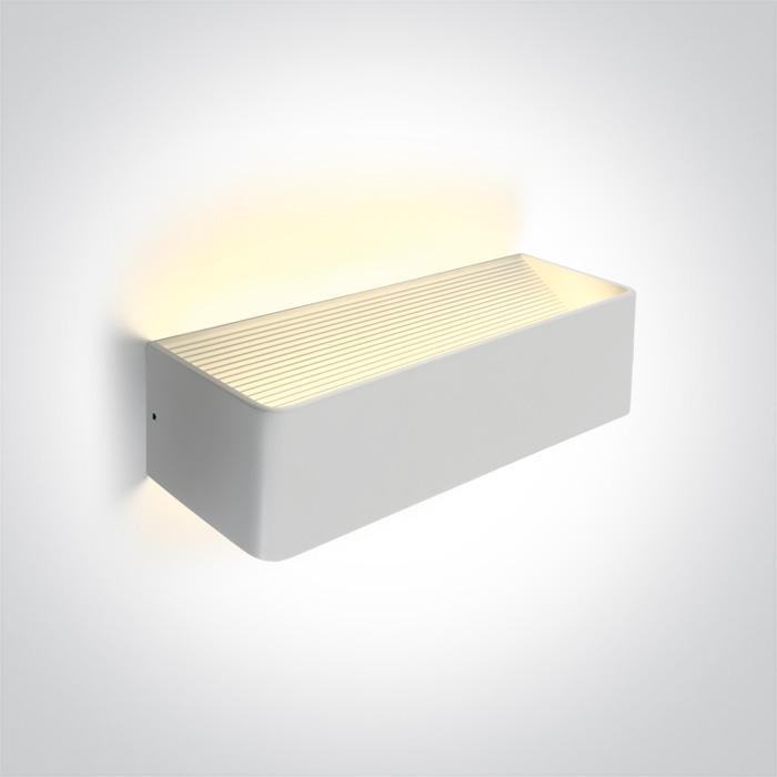 12W LED sieninis šviestuvas, baltas, 3000K, 67466C/W/W - Image 2