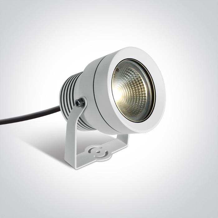 20W LED įsmeigiamas sodo šviestuvas, baltas, 3000K, IP65, 7047/W/W - Image 3