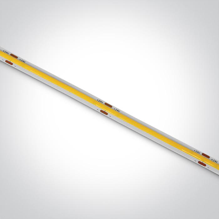 8W/m lanksti COB LED juosta, 24V, 3000K, 5m ritė, 7844/W - Image 2