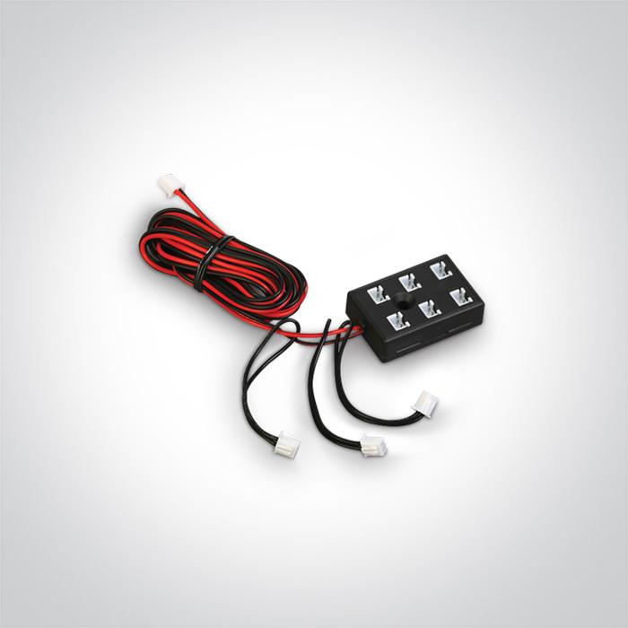 2m kabelis 350/500mA, 89006A/EXT. Tinkamas visiems 700mA LED laikikliams su greito sujungimo sistema