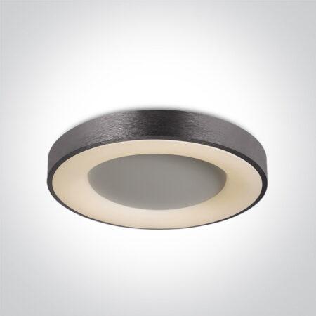 50W plafonas, šlifuoto antracito sp., 3000K, 62182A/BAN/W