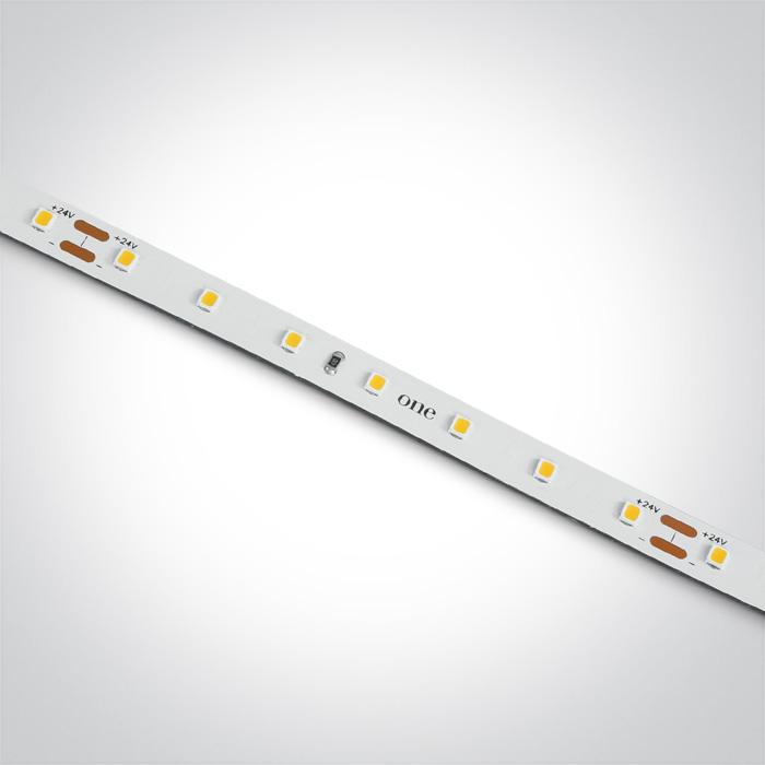 14,4W/m lanksti LED juosta, 70LED/m, 6000K, IP20, karpoma kas 10cm, 5m ritė, 7835/D - Image 2