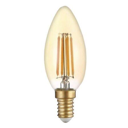 4W LED žvakės formos lemputė OPTONICA C35, E14, 2500K