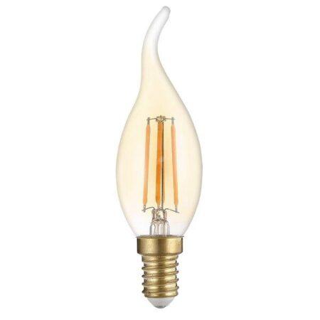 4W LED žvakės formos lemputė OPTONICA C35T, E14, 2700K, dimeriuojama