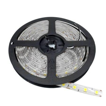 14.4W/m LED juosta OPTONICA, 12V, raudona šviesos sp., 30 LED/m, IP54, 5m ritė