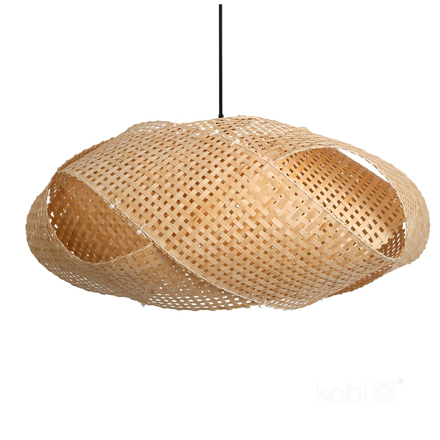 Pakabinamas šviestuvas BOHO BINDUM, E27, medžio sp.
