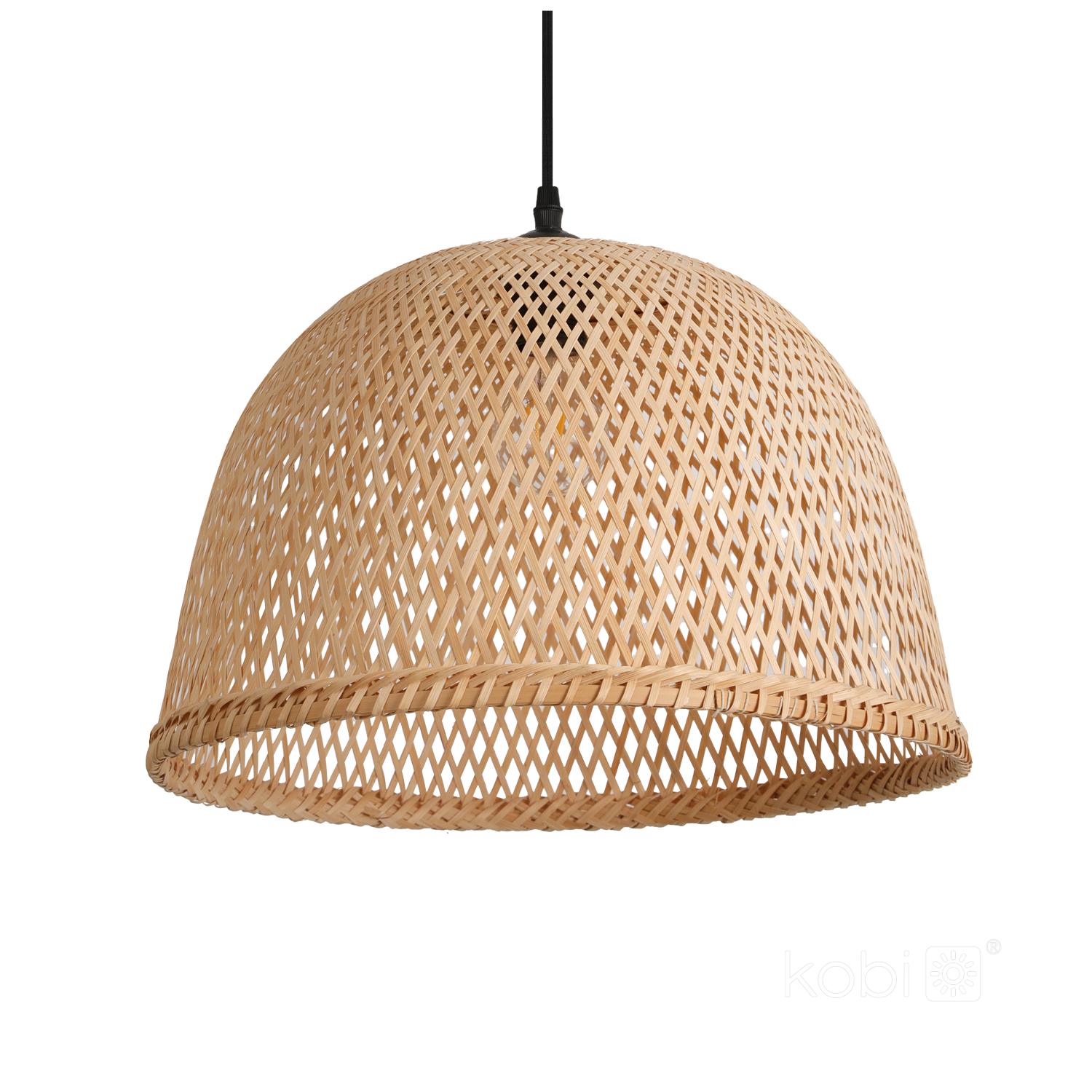 Pakabinamas šviestuvas BOHO BOSU, E27, medžio sp.
