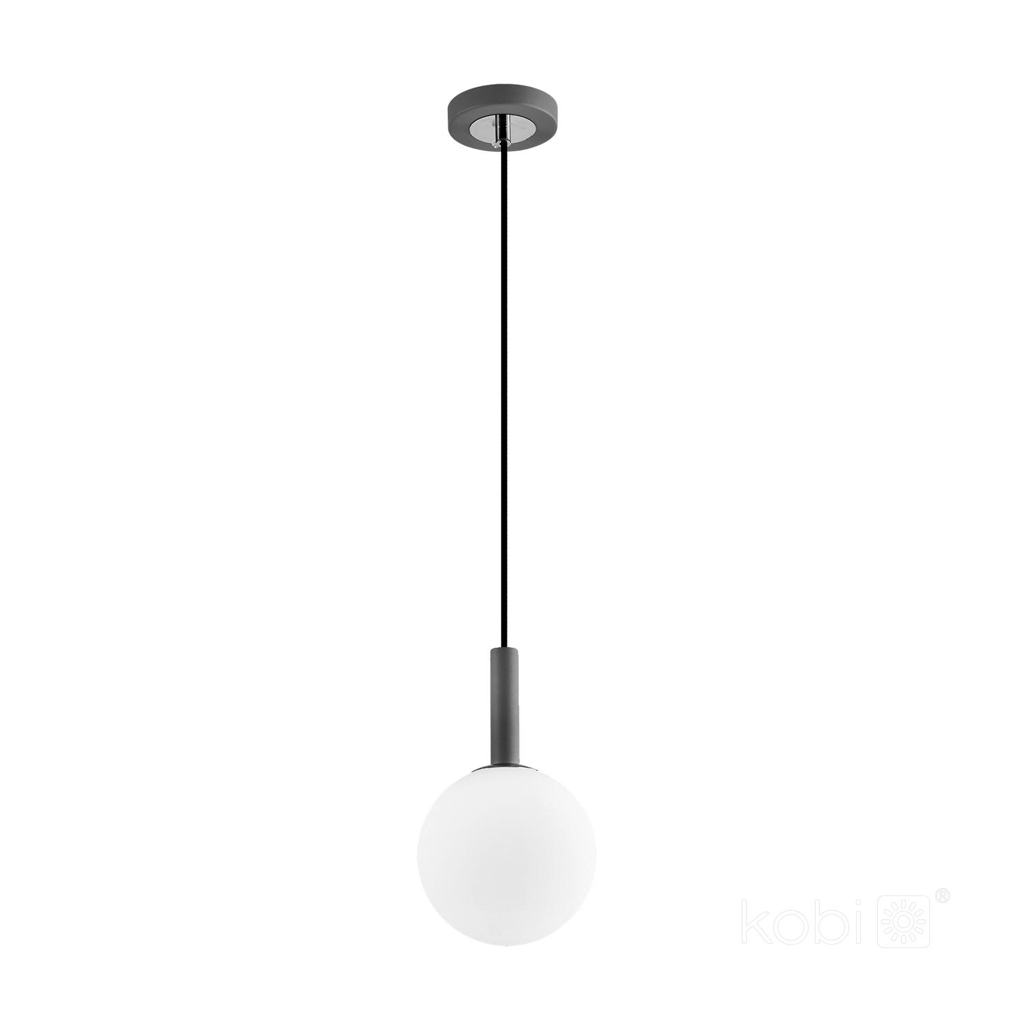 Pakabinamas šviestuvas GLOBE ELEGANCE, G9, juodos/baltos sp.