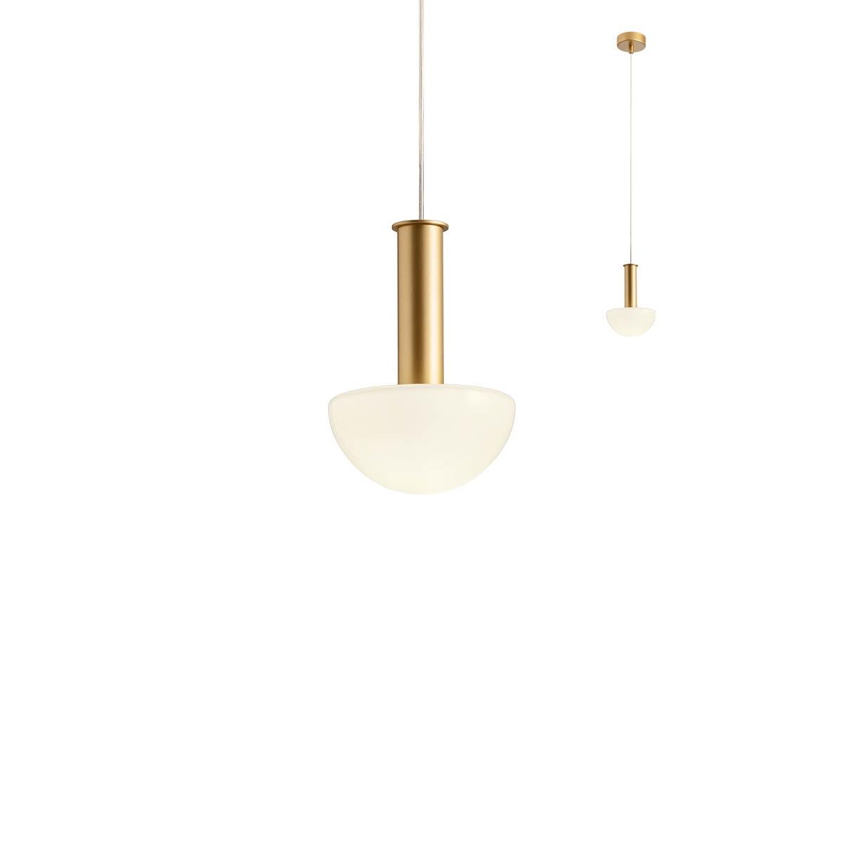 Pakabinamas šviestuvas LUMIEN, G9, matinės aukso/baltos sp., 01-2474 - Image 3