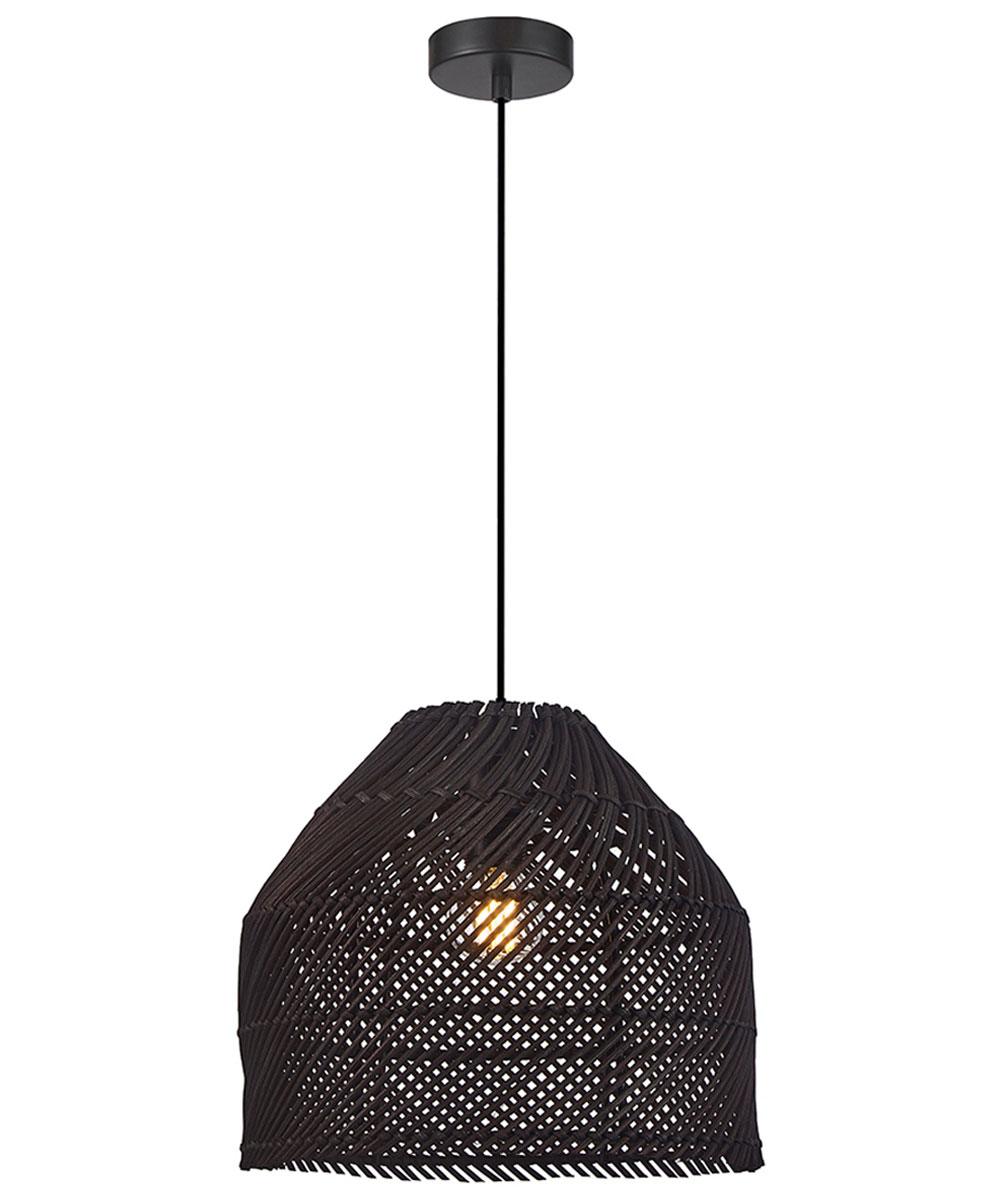 Pakabinamas šviestuvas MALLONCA, E27, juodas, 4304201