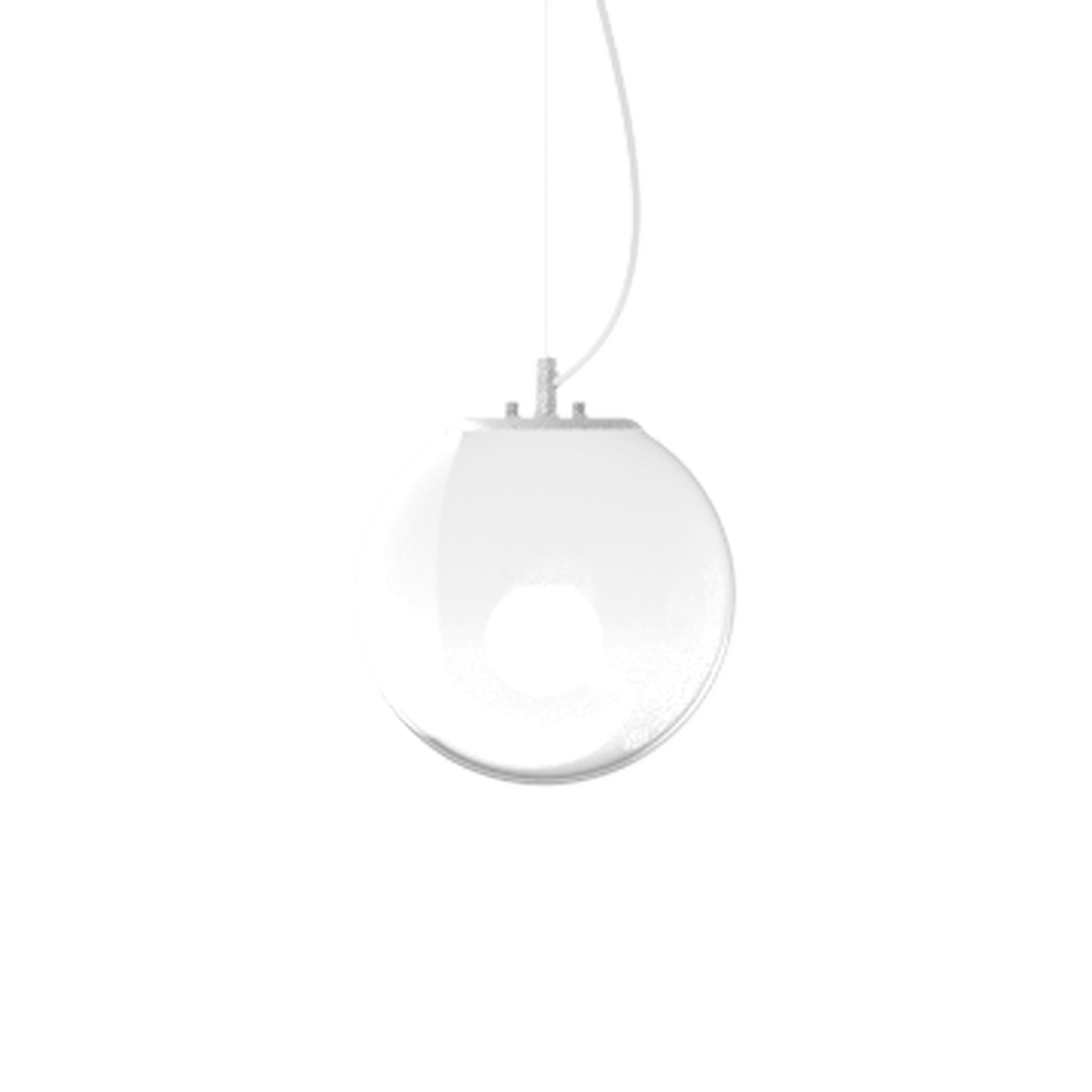 Pakabinamas šviestuvas MAPA CLEAR, E27, baltas, 346595