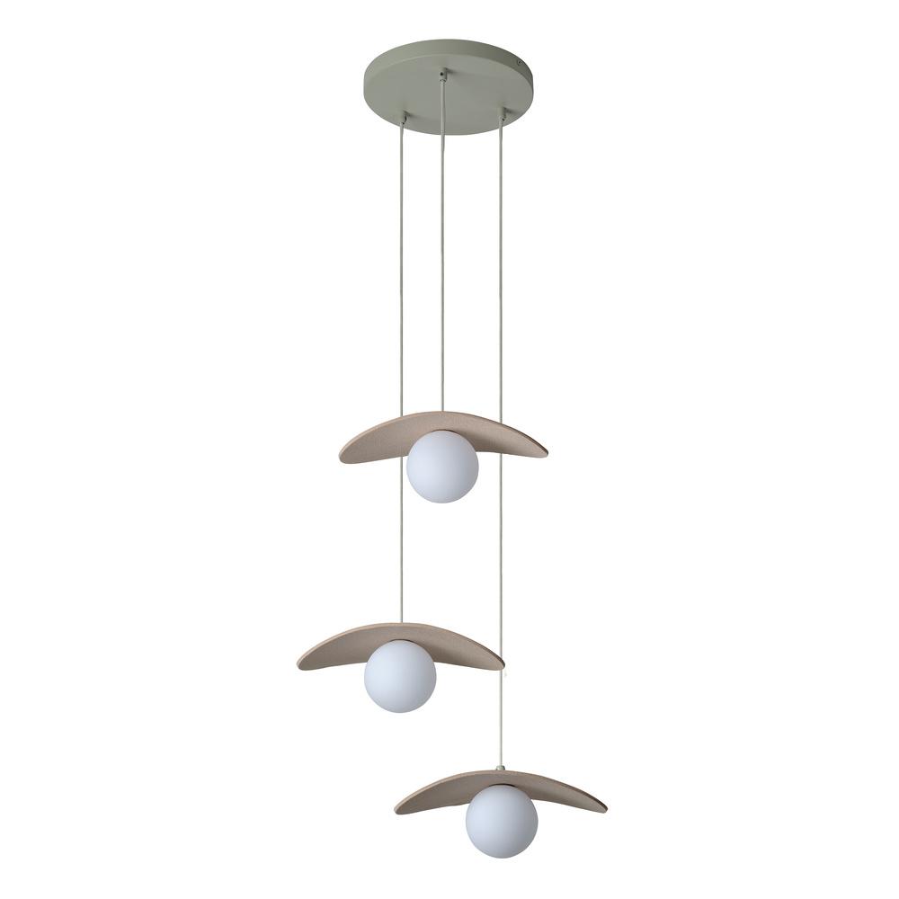 Pakabinamas šviestuvas PEARL, 3xG9, smėlio sp.
