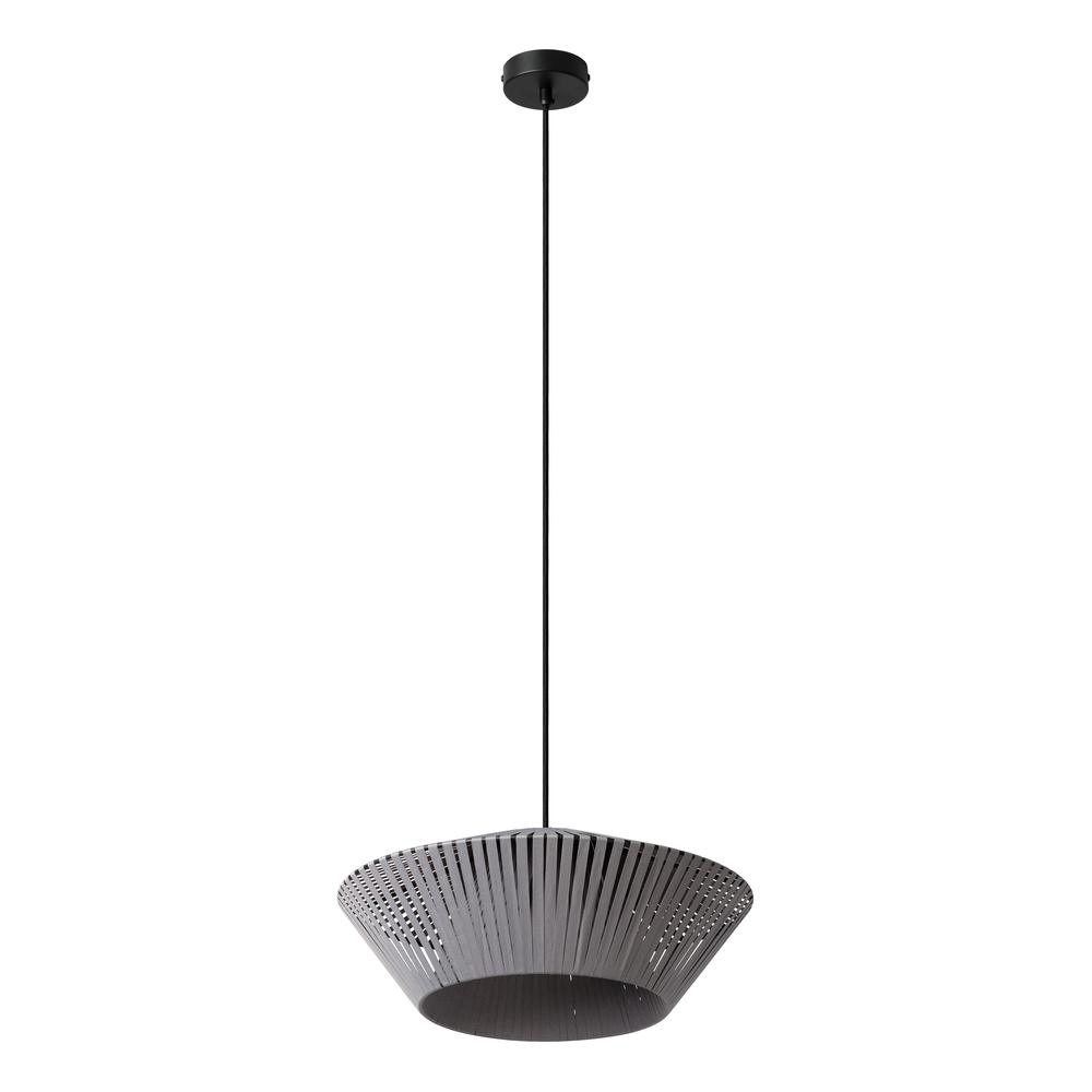Pakabinamas šviestuvas STRIPES, E27, tamsiai pilkas