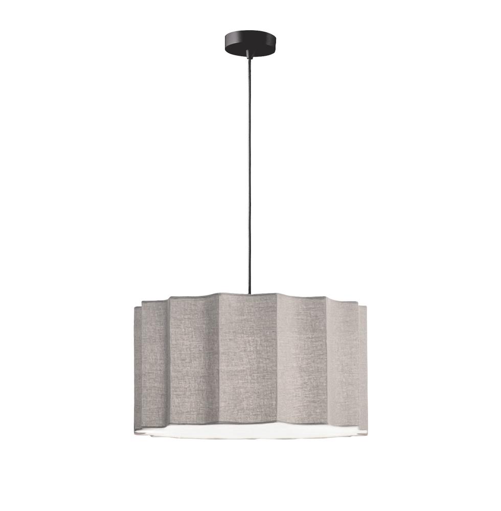 Pakabinamas šviestuvas WAVY, E27, pilkas, 4349901