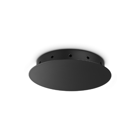 Pakabinamų šviestuvų (12 vnt.) laikiklis ROSONI, juodas, D180mm, 370767