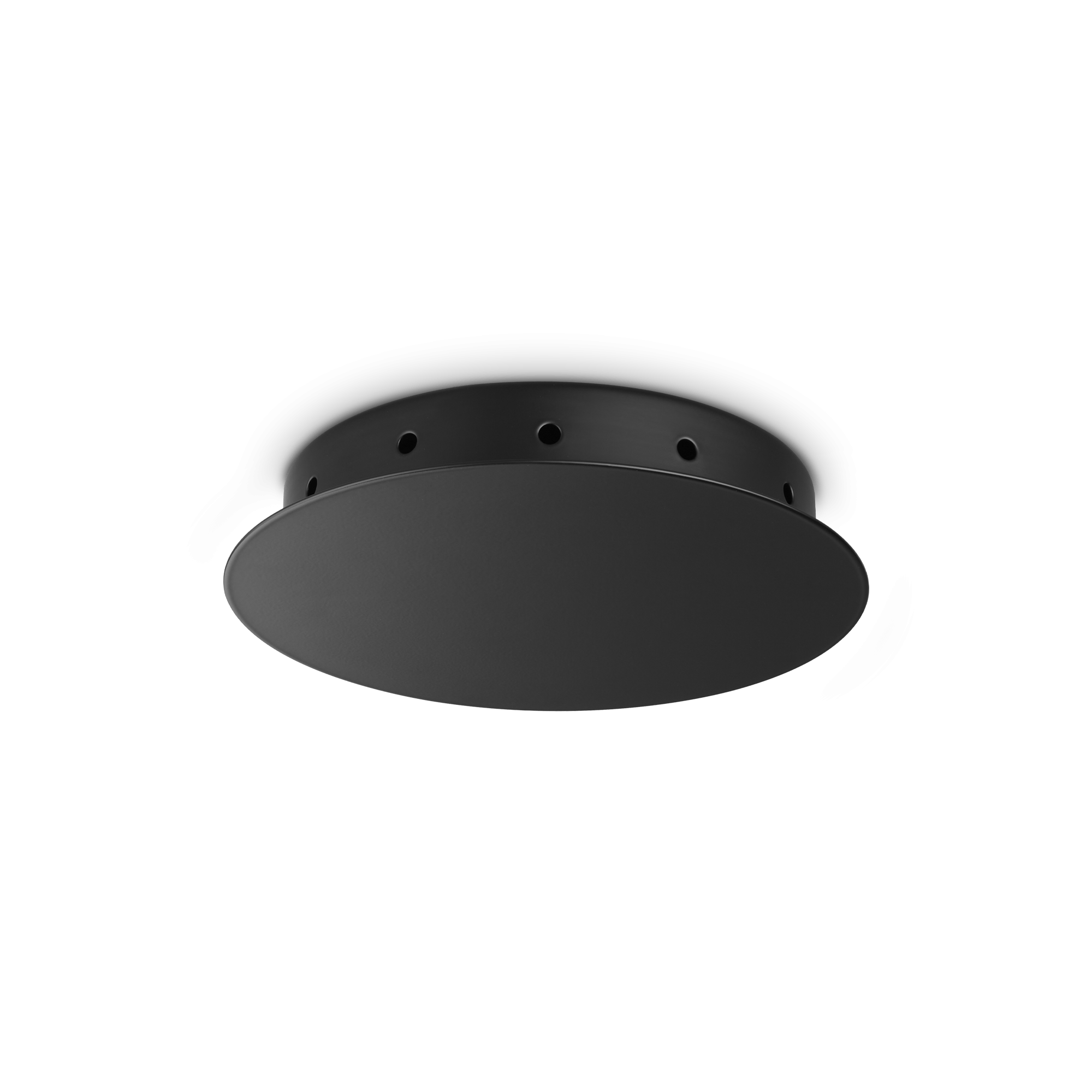 Pakabinamų šviestuvų (12 vnt.) laikiklis ROSONI, juodas, D180mm, 370767