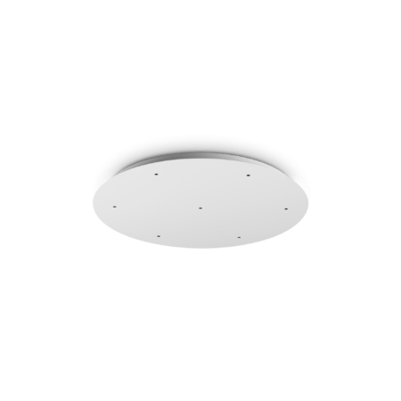 Pakabinamų šviestuvų (7 vnt.) laikiklis ROSONI, baltas, D500mm, 344256