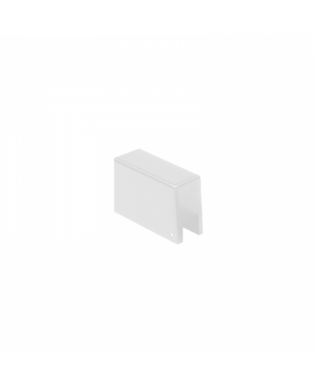 Paviršinio magnetinės sistemos ZAMBELIS MAGNETIC bėgelio lubinė dėžutė laidų sujungimui, balta, 22291
