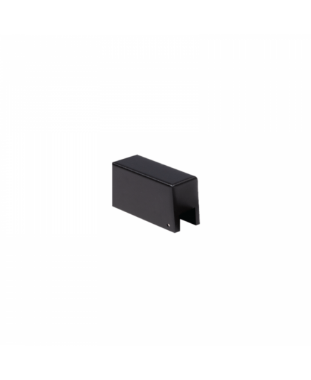Paviršinio magnetinės sistemos ZAMBELIS MAGNETIC bėgelio lubinė dėžutė laidų sujungimui, juoda, 22292