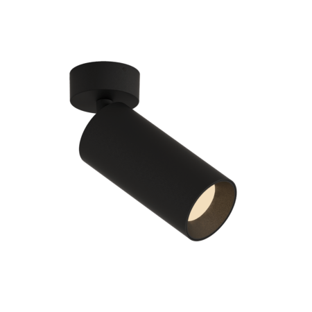 Paviršinis akcentinis šviestuvas PIPE, GU10, juodas, F3986080N