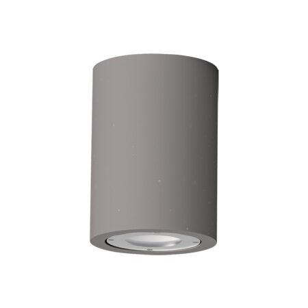 Paviršinis fasado šviestuvas, GU10, pilkas, IP54, E480