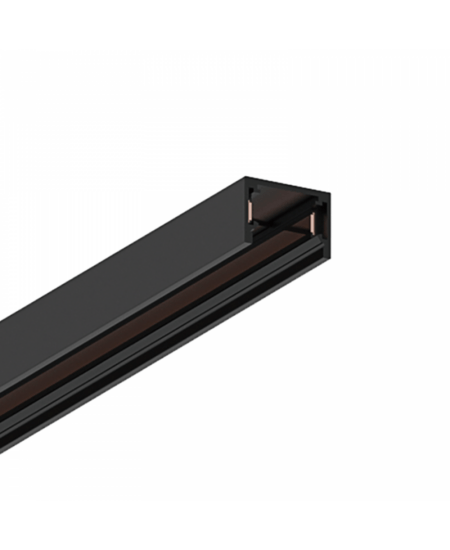 Paviršinis magnetinės sistemos ZAMBELIS MAGNETIC ULTRA SLIM bėgelis, 48V, juodas, 3m, 23120