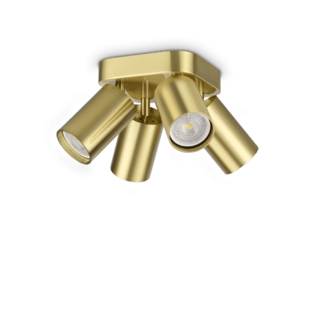 Paviršinis šviestuvas DYNAMITE, 4xGU10, žalvario sp., 371306