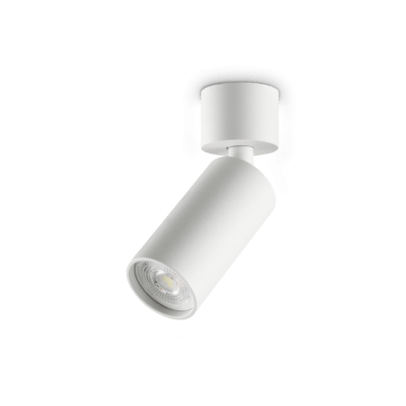 Paviršinis šviestuvas DYNAMITE, GU10, baltas, reguliuojamas, 347639