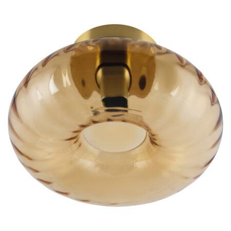 Paviršinis šviestuvas GOLD GLASS, E27, aukso sp.