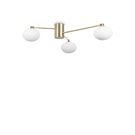 Paviršinis šviestuvas HERMES, G9, žalvario sp., 288260